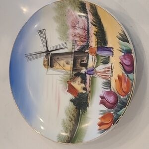 Vintage Japan Handpainted Plate